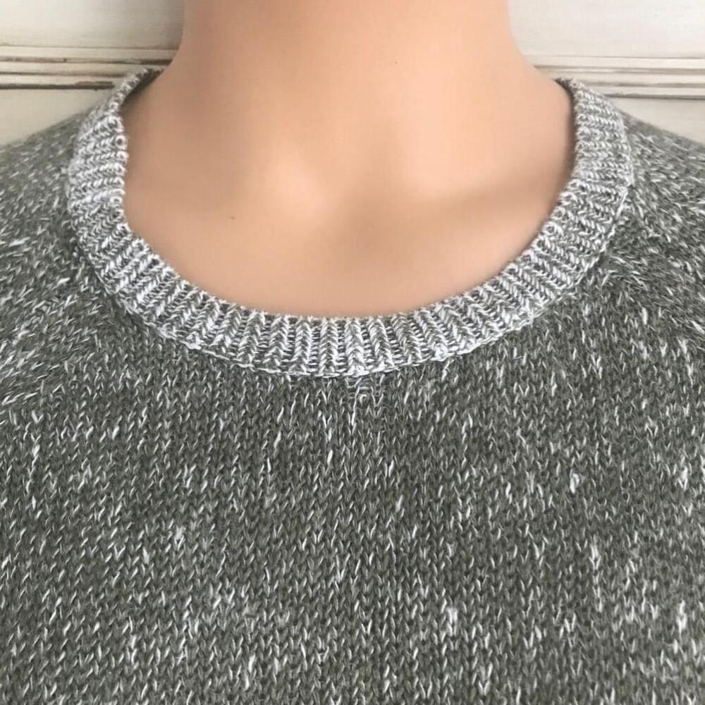 EUC Eileen Fisher Contrasting Cuff Sweater | Size Small Petite - Picture 4 of 9
